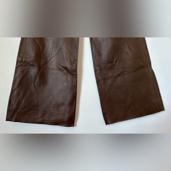 Gianfranco Ferre Studio Lambskin Pants Size 6 - Picture 6 of 8